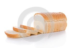 Sliced loaf of bread