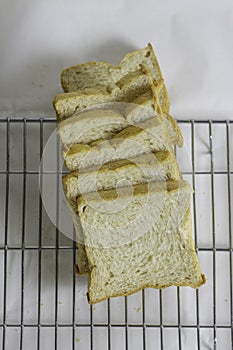 Sliced Loaf Bread Arrangement