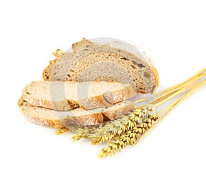 Sliced loaf of bread composition