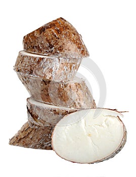 Sliced manioc