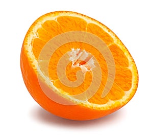 Sliced minneola tangelo tangerine