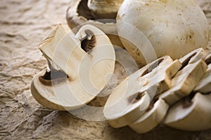 Sliced mushroom