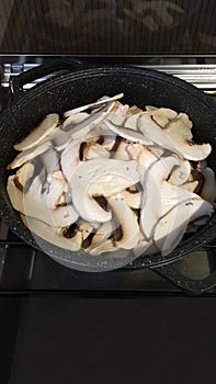 Sliced Mushrooms