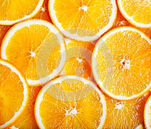 Geschnitten orangen 