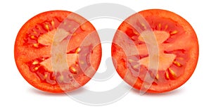 Sliced plum tomato