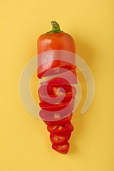 Sliced Red Pepper