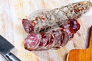 Sliced Salami piacentino