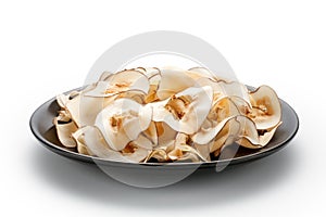 sliced ??of sea coconut ( Lodoicea maldivica)