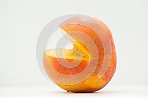 Sliced Sideways Summer Peach