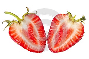 Sliced strawberry