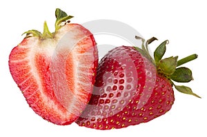 Sliced strawberry