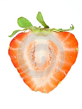 Sliced strawberry