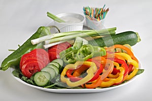 Sliced Vegetables