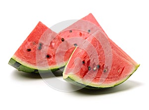 Sliced watermelon