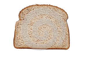 Sliced of whole wheat bread photo