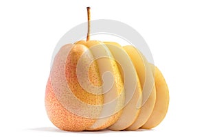 Sliced Yellow Pear