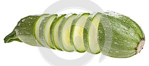 Sliced zucchini