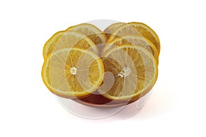 Sliced â€‹â€‹orange slices