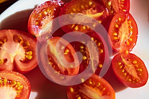 sliced â€‹â€‹tomatoes