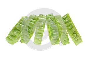 Slices of Bitter Gourd