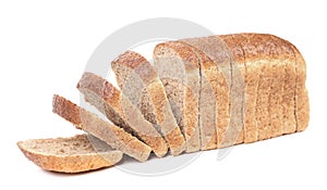 Slices of brown bread