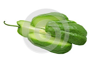 Slices of Chayote