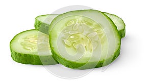 Slices of cucumber