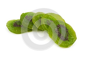 Slices of dry kiwi