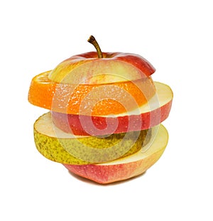 Slices fruits