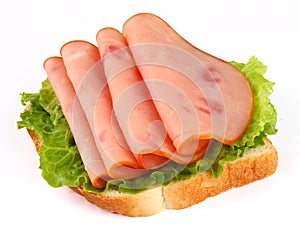 Slices of ham