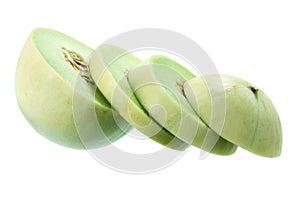 Slices of Honeydew Melon