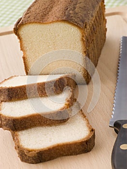 Slices of Maderia Cake