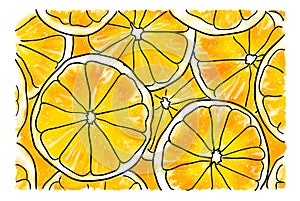 Slices of orange