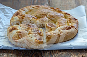 Slices of  Ramadan Pita Ramazan Pidesi