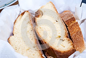 Slices of sicilian bread