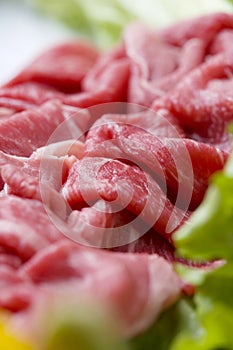 Slices of Sirloin