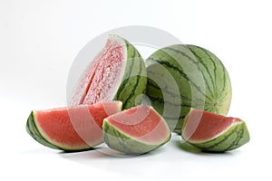 Slices of watermelon