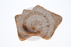 Slices of Wholemeal toast bread