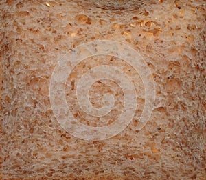 Slices of Wholemeal toast bread