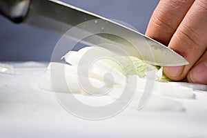 Slicing an Onion photo
