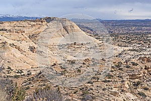 Slickrock country Panorama