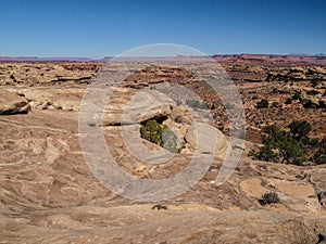 Slickrock Trail in Canyonlands National Park