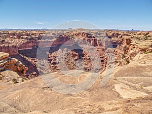 Slickrock Trail in Canyonlands National Park