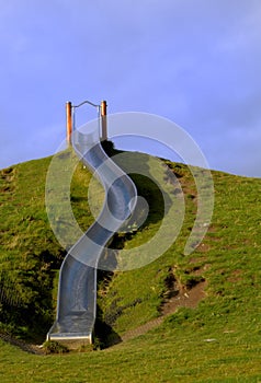 Slide on the hill