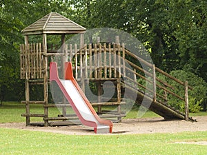 Slide in the park