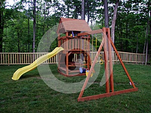 Slide play area