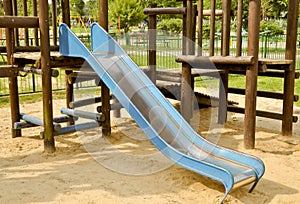 Slide on the playground