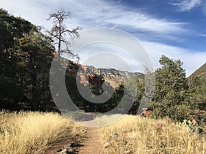 Slide Rock State Park in Oak Creek Canyon, Arizona.