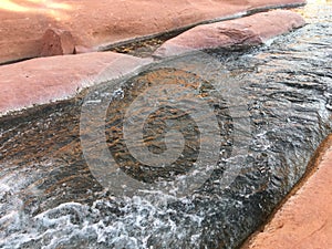 Slide Rock State Park in Oak Creek Canyon, Arizona.