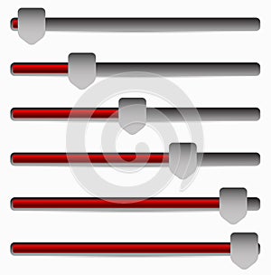 Slider, Adjuster Bars